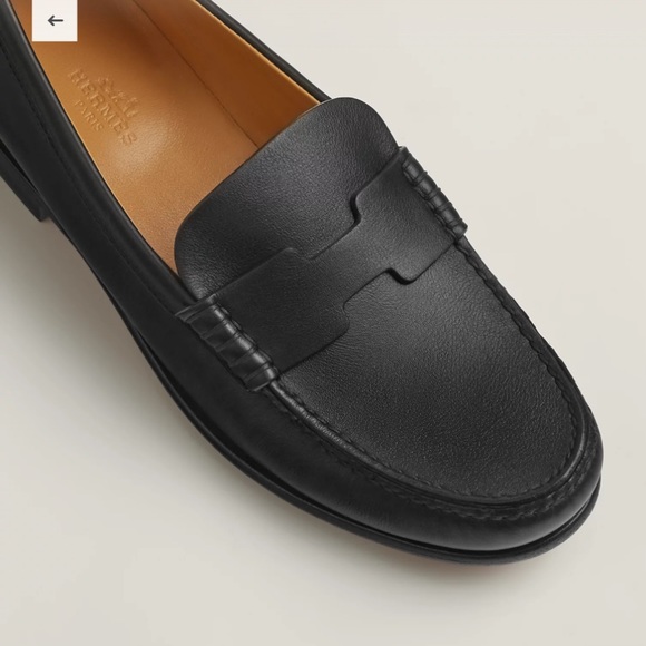 Hermes Ladies Kennedy Loafer - Picture 2 of 10